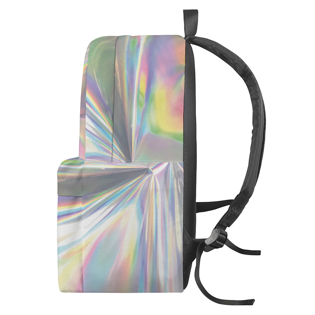 Holographic Art Print Backpack
