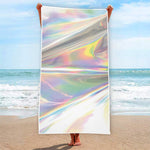 Holographic Art Print Beach Towel