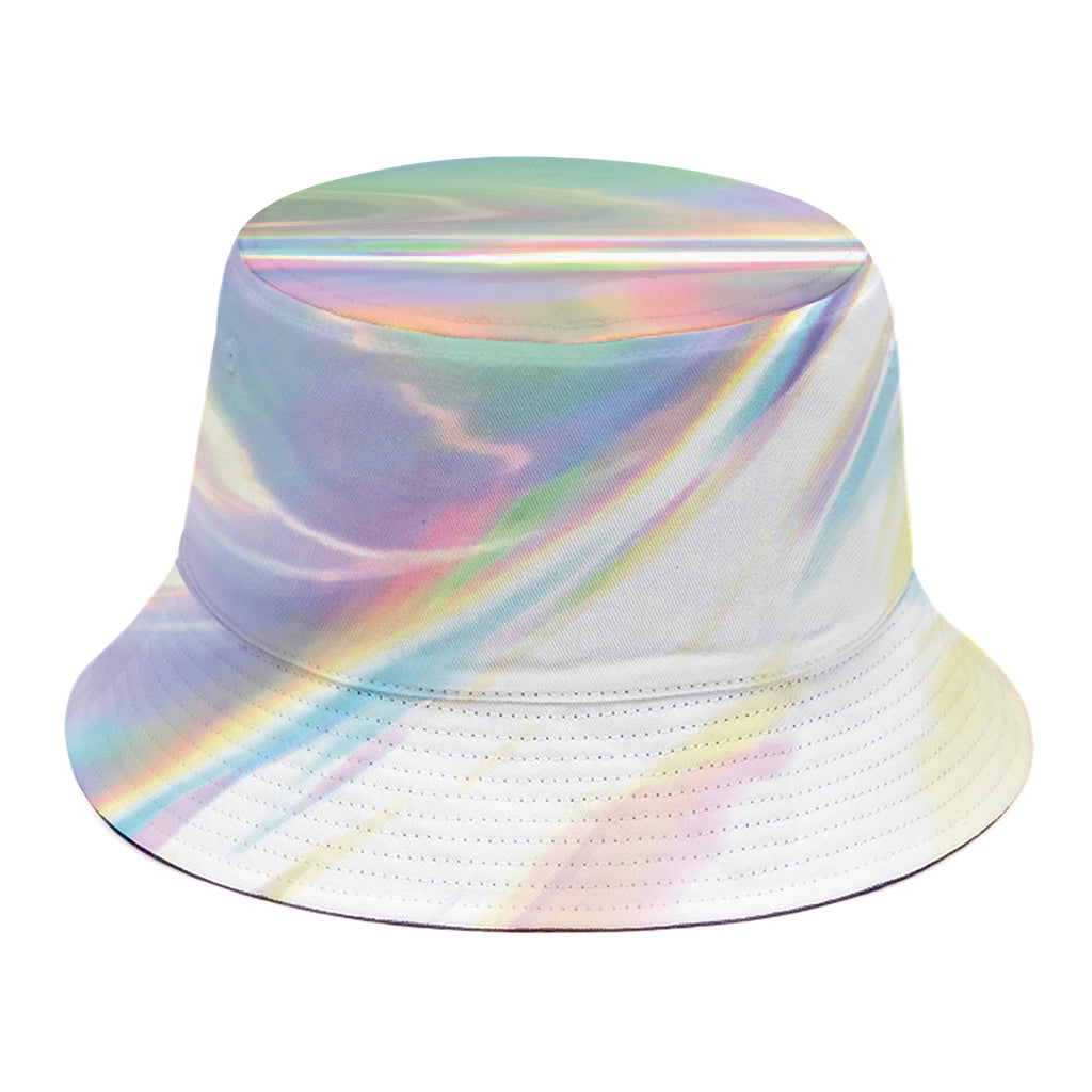Holographic Art Print Bucket Hat