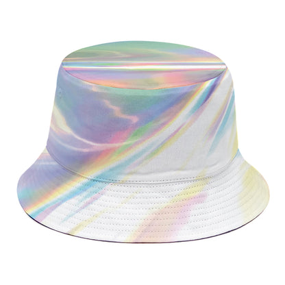 Holographic Art Print Bucket Hat