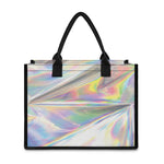 Holographic Art Print Canvas Tote Bag