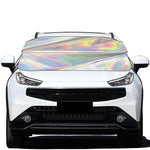 Holographic Art Print Car Windshield Snow Cover