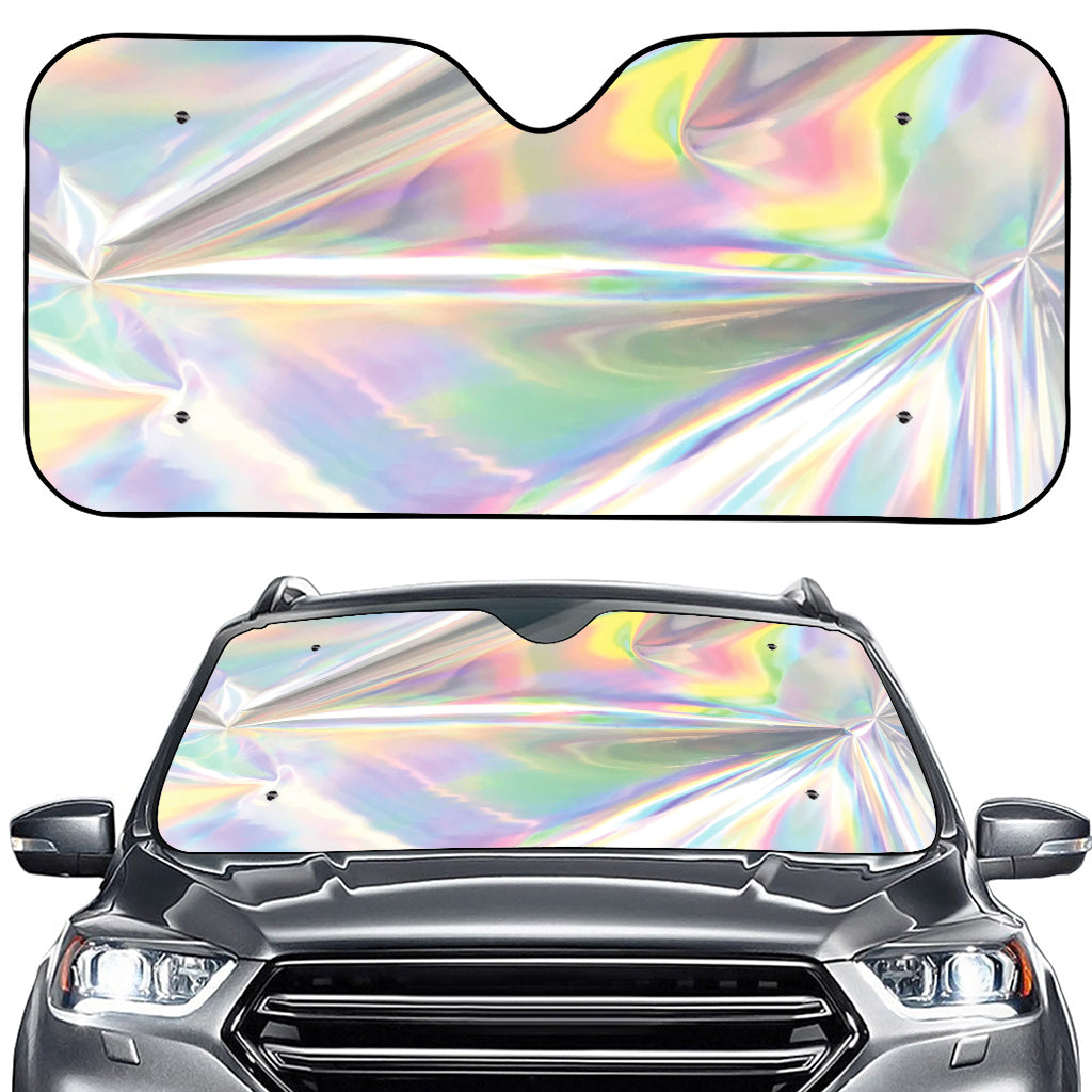 Holographic Art Print Car Windshield Sun Shade