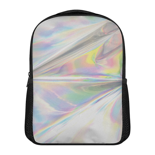 Holographic Art Print Casual Backpack