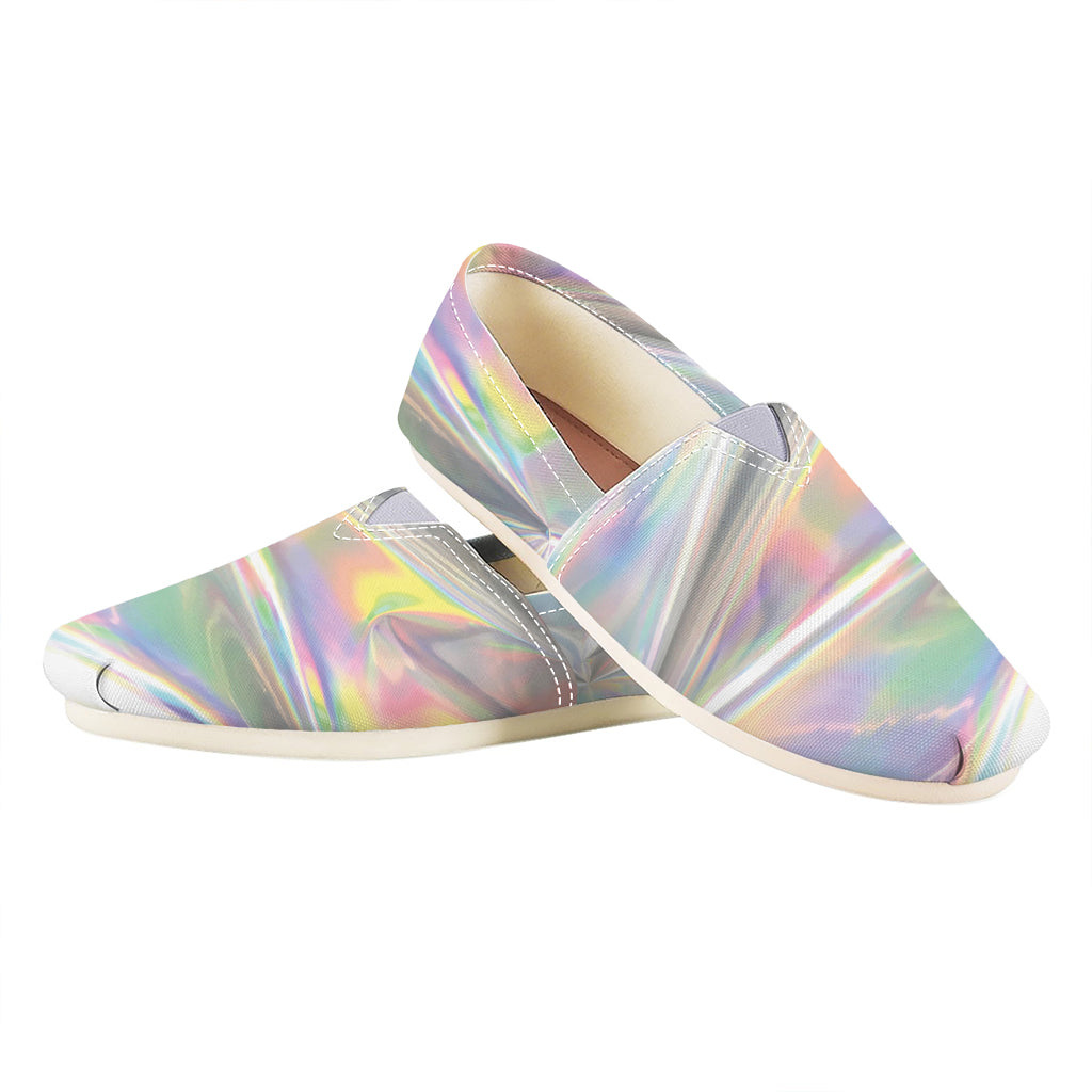 Holographic Art Print Casual Shoes