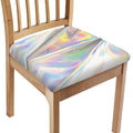 Holographic Art Print Chair Cushion Cover