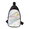 Holographic Art Print Sling Bag