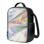 Holographic Art Print Crossbody Lunch Bag