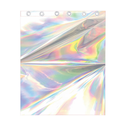 Holographic Art Print Curtain