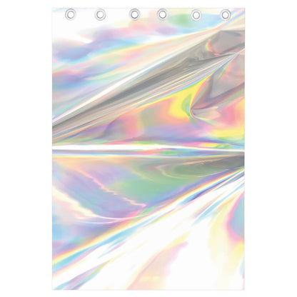 Holographic Art Print Curtain
