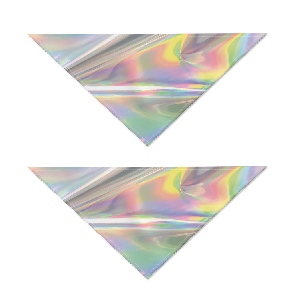 Holographic Art Print Dog Bandana