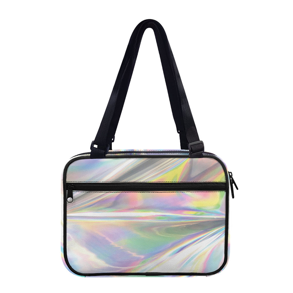 Holographic Art Print Double Strap Bible Bag