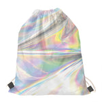 Holographic Art Print Drawstring Bag