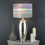 Holographic Art Print Drum Lamp Shade