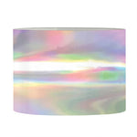 Holographic Art Print Drum Lamp Shade