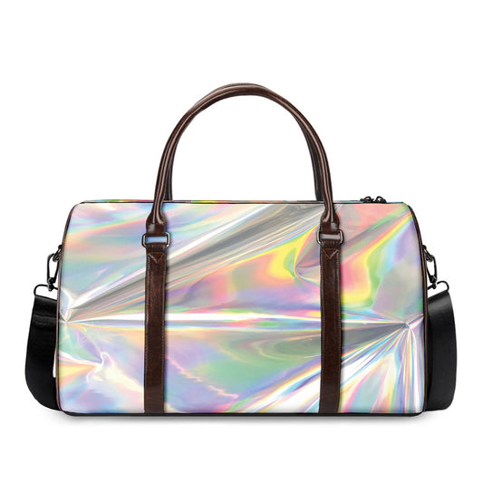 Holographic Art Print Duffle Bag