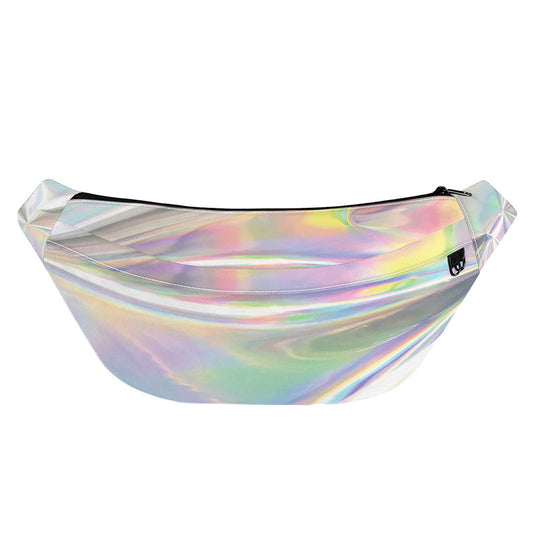 Holographic Art Print Fanny Pack