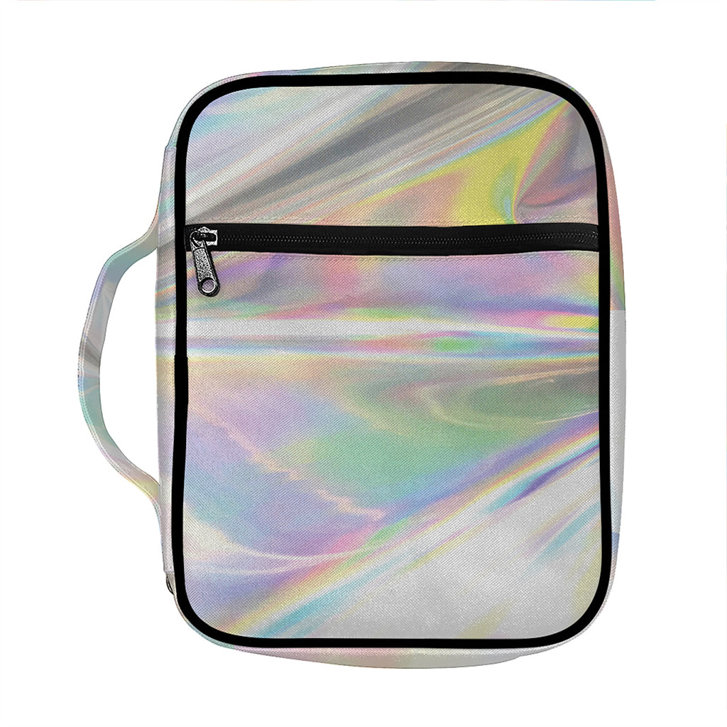 Holographic Art Print Front Pocket Bible Bag