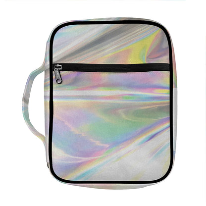 Holographic Art Print Front Pocket Bible Bag