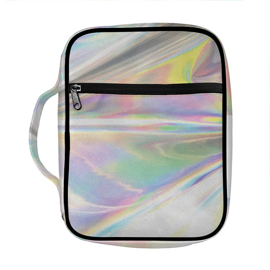 Holographic Art Print Front Pocket Bible Bag
