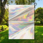 Holographic Art Print Garden Flag