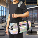 Holographic Art Print Gym Bag