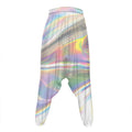 Holographic Art Print Hammer Pants
