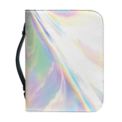 Holographic Art Print Leather Bible Cover