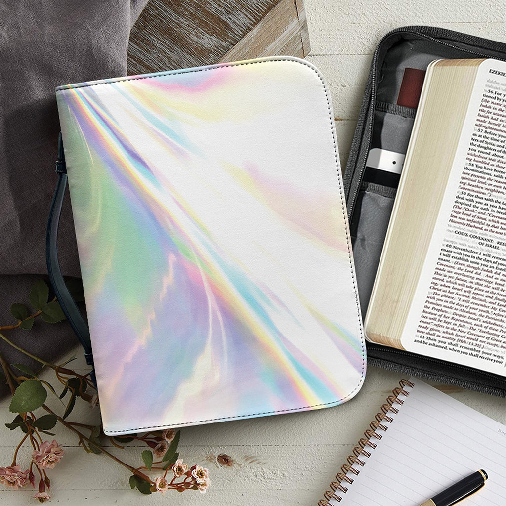 Holographic Art Print Leather Bible Cover
