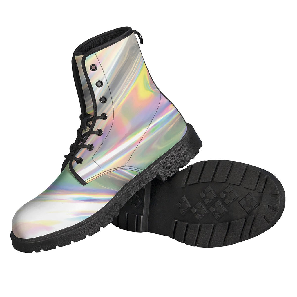 Holographic Art Print Backpack