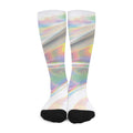 Holographic Art Print Long Socks