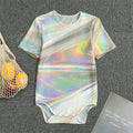 Holographic Art Print Men's Bodysuit
