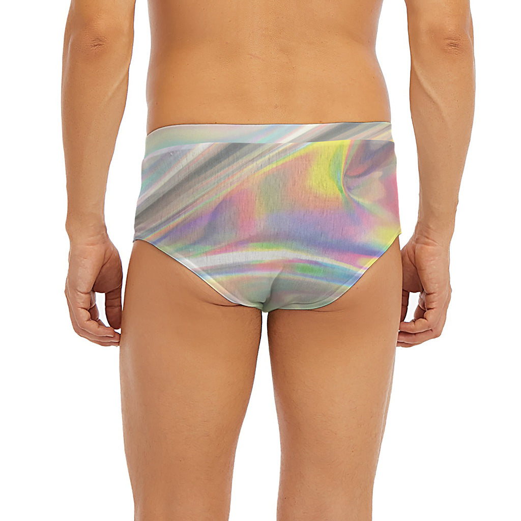 Holographic Art Print Men's Briefs