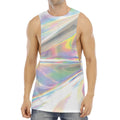 Holographic Art Print Men's Muscle Tank Top