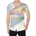 Holographic Art Print Men's Shirt