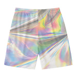 Holographic Art Print Men's Swim Trunks