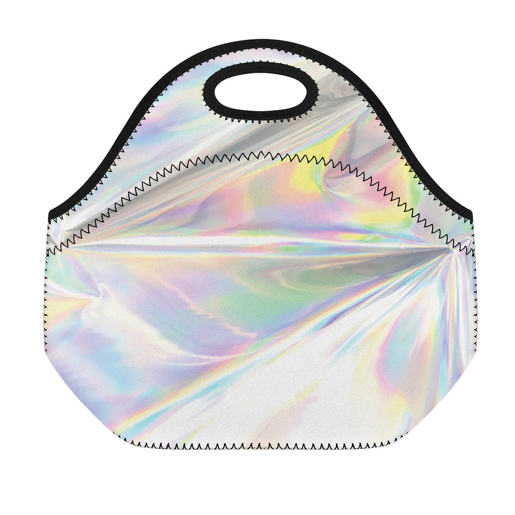 Holographic Art Print Neoprene Lunch Bag