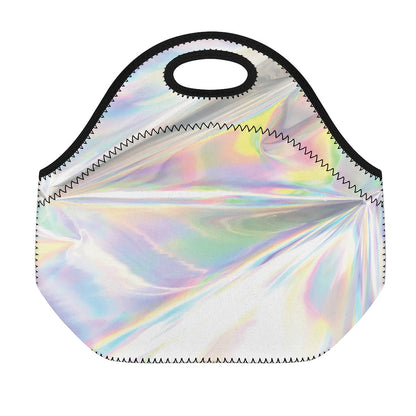 Holographic Art Print Neoprene Lunch Bag