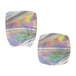 Holographic Art Print Office Chair Cover