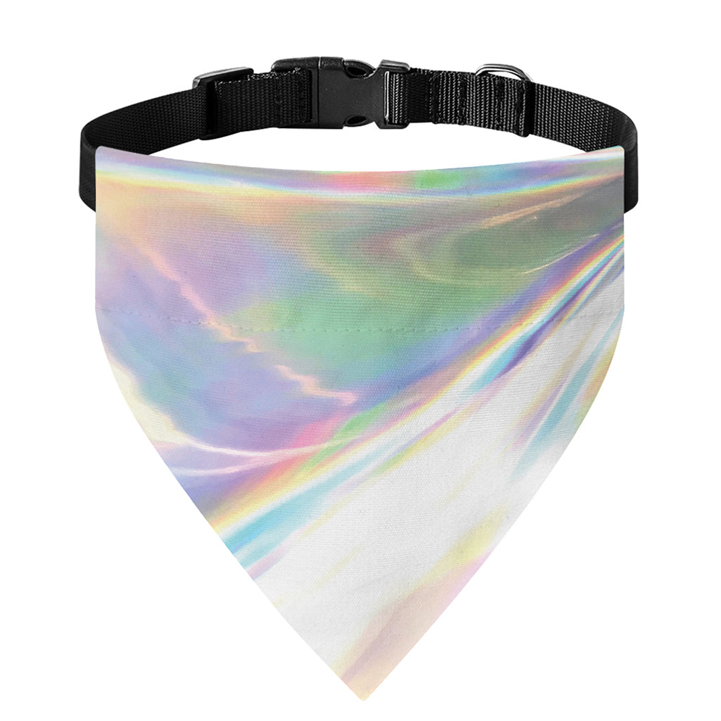 Holographic Art Print Over The Collar Dog Bandana