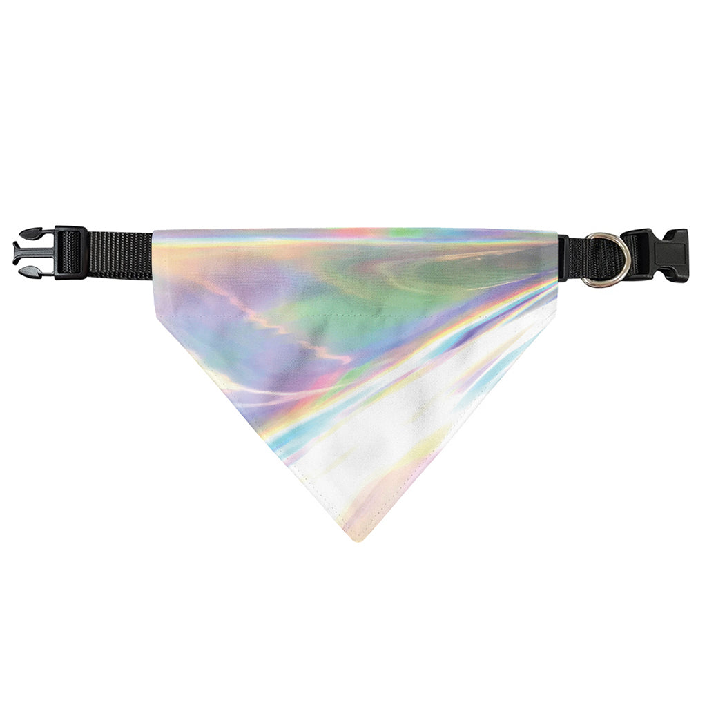 Holographic Art Print Over The Collar Dog Bandana