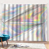 Holographic Art Print Pencil Pleat Curtains