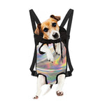 Holographic Art Print Pet Carrier Backpack