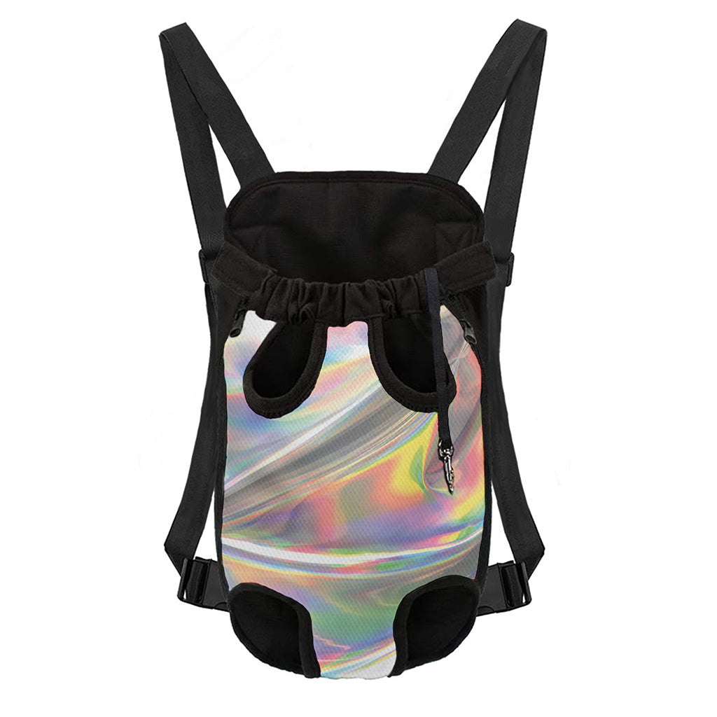Holographic Art Print Pet Carrier Backpack