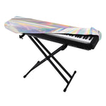 Holographic Art Print Piano Keyboard Cover