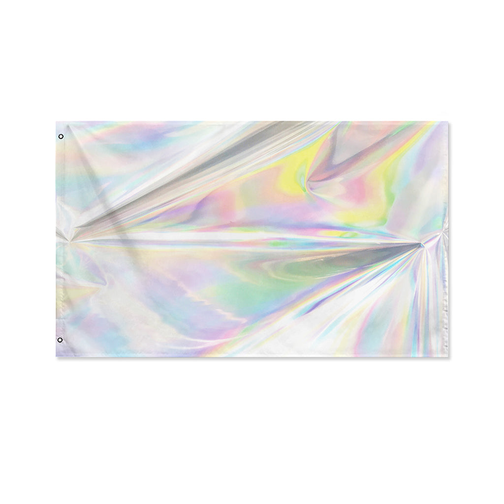Holographic Art Print Polyester Flag