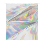 Holographic Art Print Polyester Shower Curtain