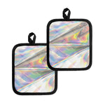 Holographic Art Print Pot Holders