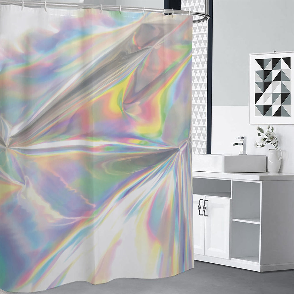 Holographic Art Print Premium Shower Curtain