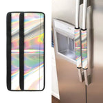 Holographic Art Print Refrigerator Handle Covers